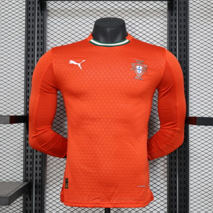 Home Long Sleeve Jersey 2024 Portugal- Player's Edition