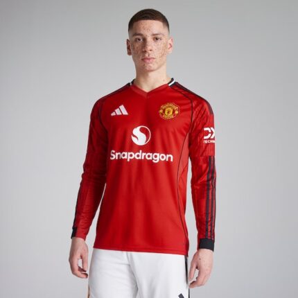 Home Long Sleeve Jersey 25/26 FC Manchester United