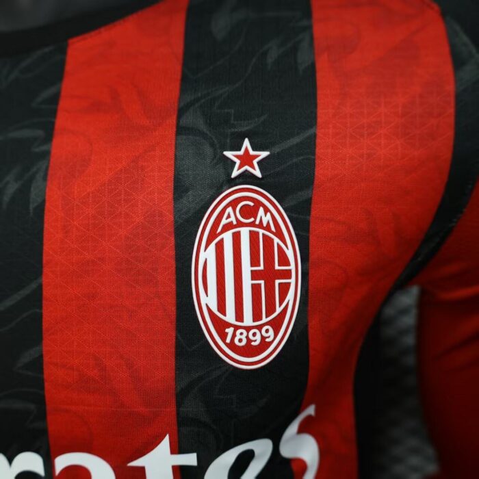 Home Long Sleeve Jersey 25/26 FC AC MILAN- Player's Edition - Image 4