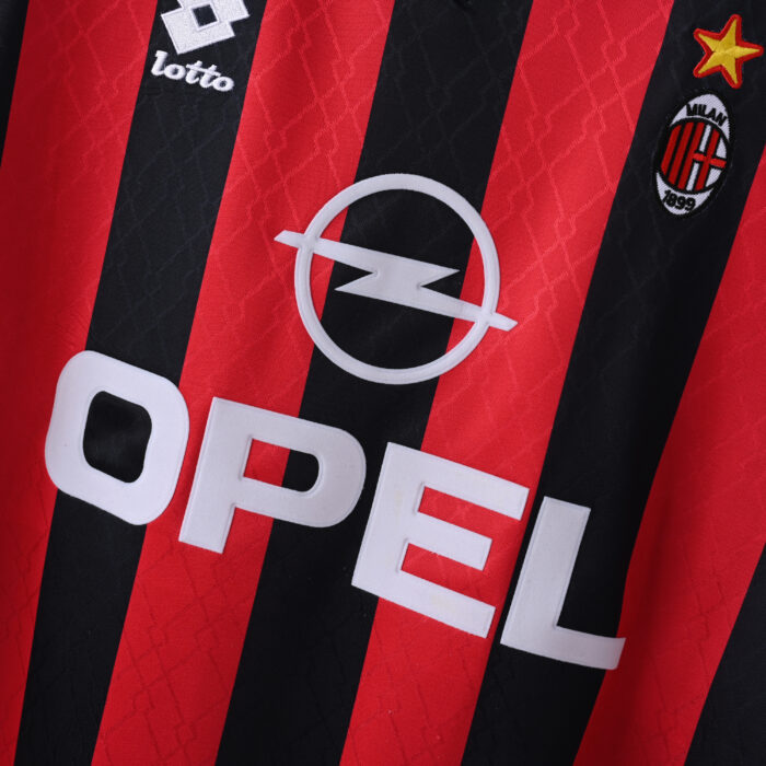 AC MILAN Retro Jersey – Home Season 95/96 - Image 3
