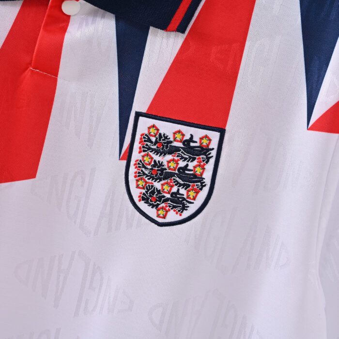 England Retro Jersey – Home 1992 - Image 4