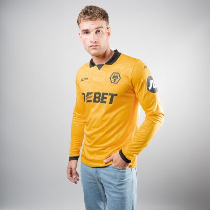 Home Long Sleeve Jersey 25/26 FC Wolverhampton Wanderers