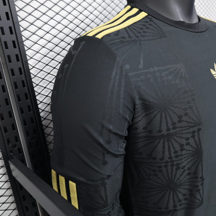 Mexico 2024 Golden Cup Long Sleeve Jersey black - Player's Edition - Image 4