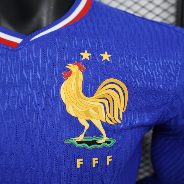 Home Long Sleeve Jersey 2024 France- Player's Edition - Image 3