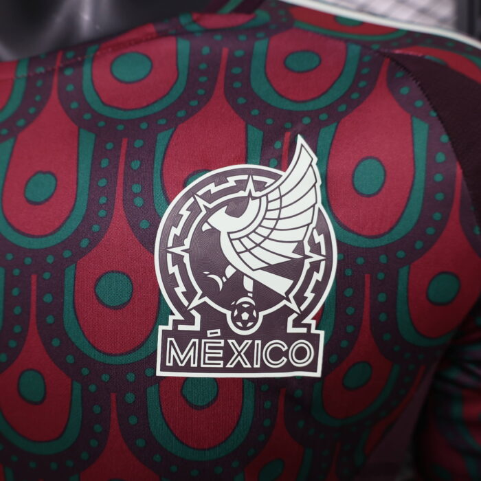 Home Long Sleeve Jersey 2024 Mexico - Player's Edition - Image 7