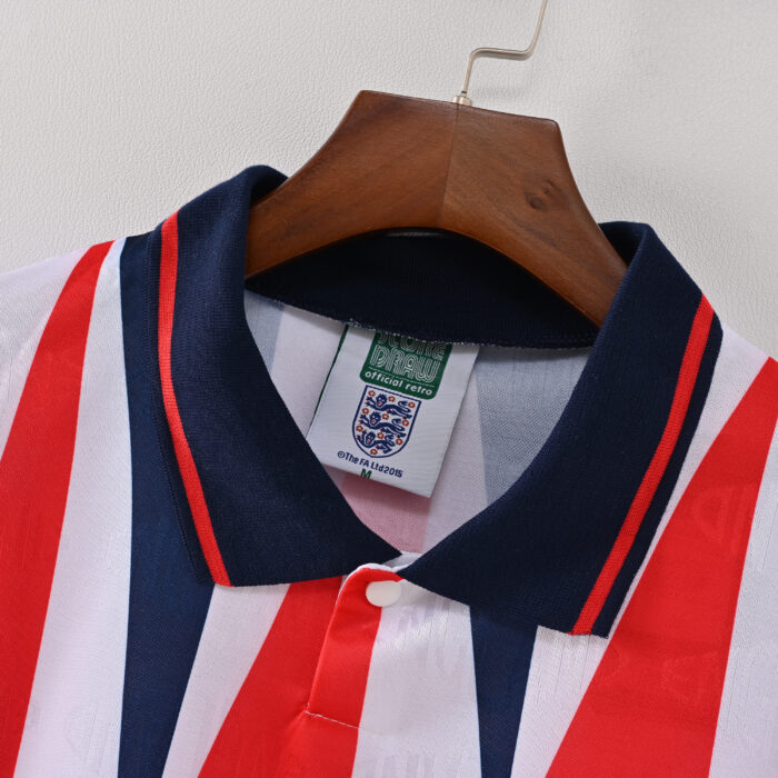 England Retro Jersey – Home 1992 - Image 2