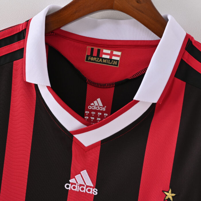 AC MILAN Retro Jersey – Home Season 09/10 - Image 4