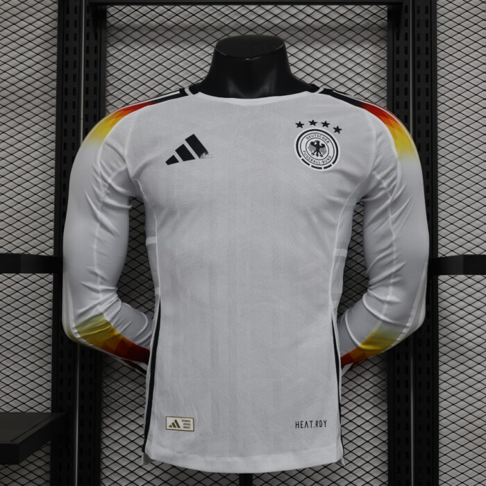 Home Long Sleeve Jersey 2024 Germany- Player's Edition