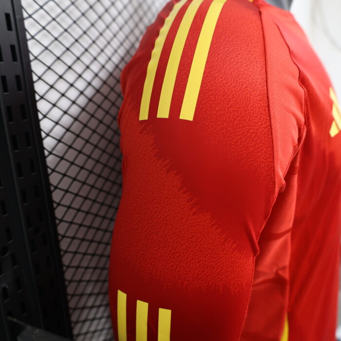 Home Long Sleeve Jersey 2024 Spain- Player's Edition - Image 8