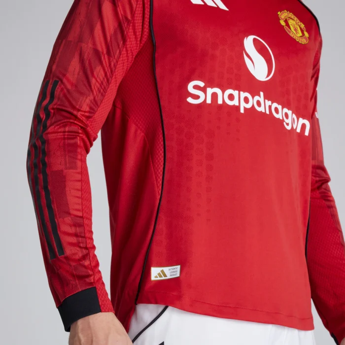 Home Long Sleeve Jersey 25/26 FC Manchester United - Player's Edition - Image 6