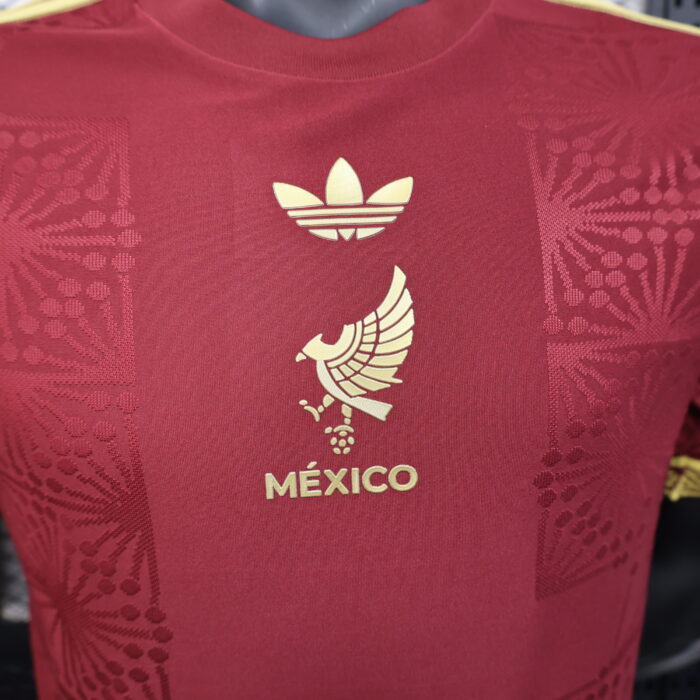 Mexico 2024 Golden Cup Jersey red - Player's Edition - Image 4