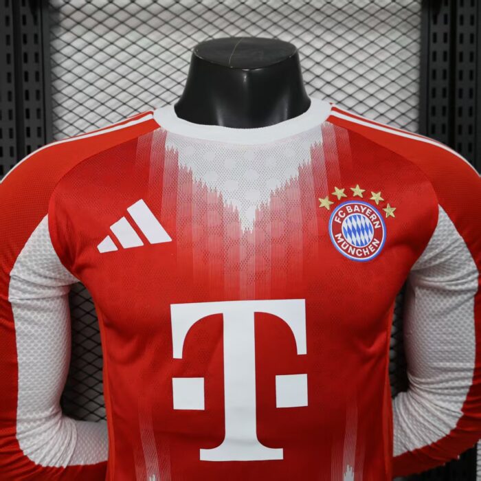 Home Long Sleeve Jersey 25/26 FC Bayern Munich- Player's Edition - Image 3