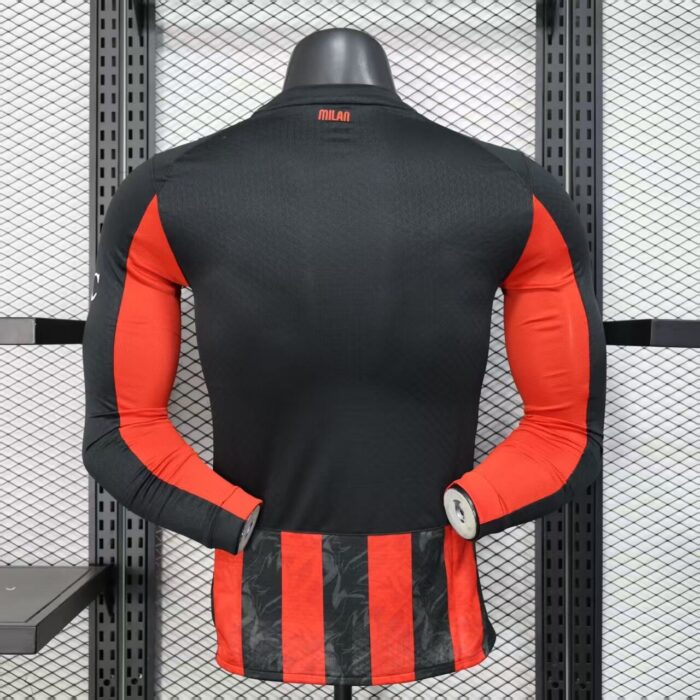 Home Long Sleeve Jersey 25/26 FC AC MILAN- Player's Edition - Image 2