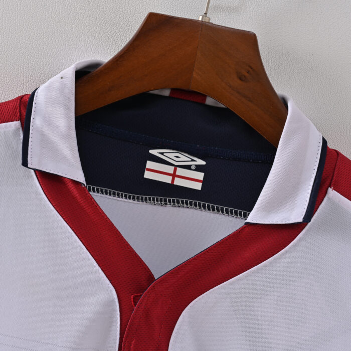 England Retro Jersey – Home  2004 - Image 4