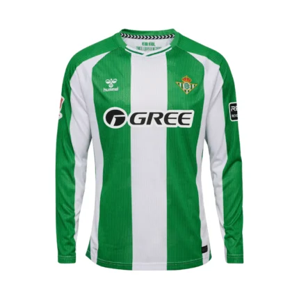 Home Long Sleeve Jersey 25/26 FC Real Betis