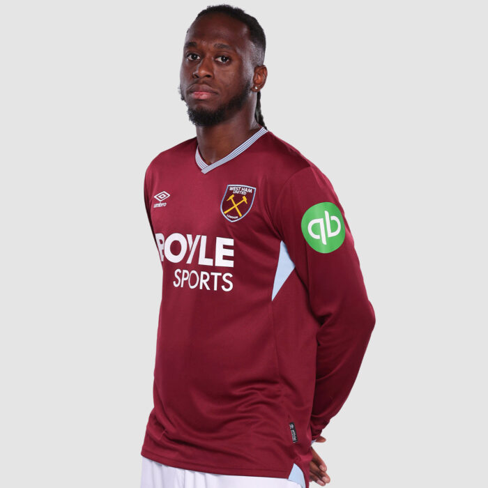 Home Long Sleeve Jersey 25/26 FC West Ham United - Image 3