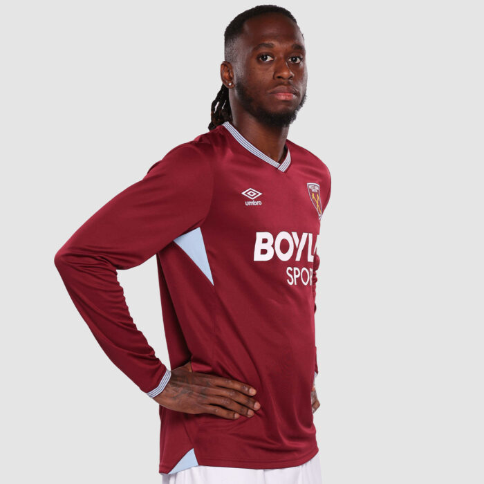 Home Long Sleeve Jersey 25/26 FC West Ham United - Image 2