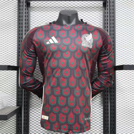 Home Long Sleeve Jersey 2024 Mexico - Player's Edition