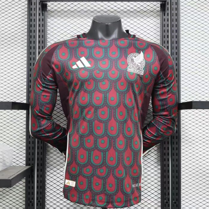 Home Long Sleeve Jersey 2024 Mexico - Player's Edition