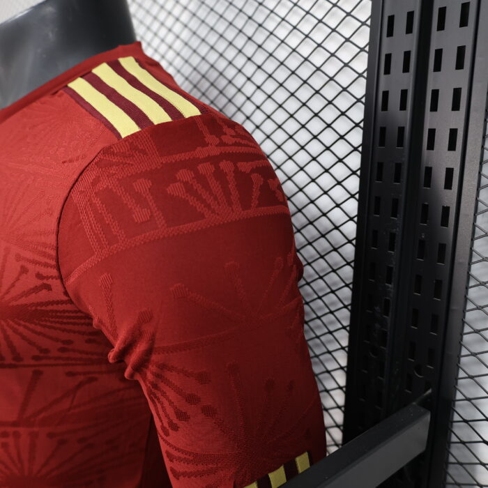 Mexico 2024 Golden Cup Long Sleeve Jersey red - Player's Edition - Image 3