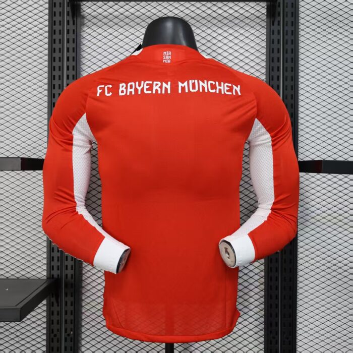 Home Long Sleeve Jersey 25/26 FC Bayern Munich- Player's Edition - Image 2