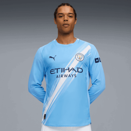 Home Long Sleeve Jersey 25/26 FC Manchester City - Player's Edition