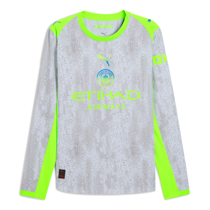 Third Long Sleeve Jersey 25/26 FC Manchester City - Player's Edition