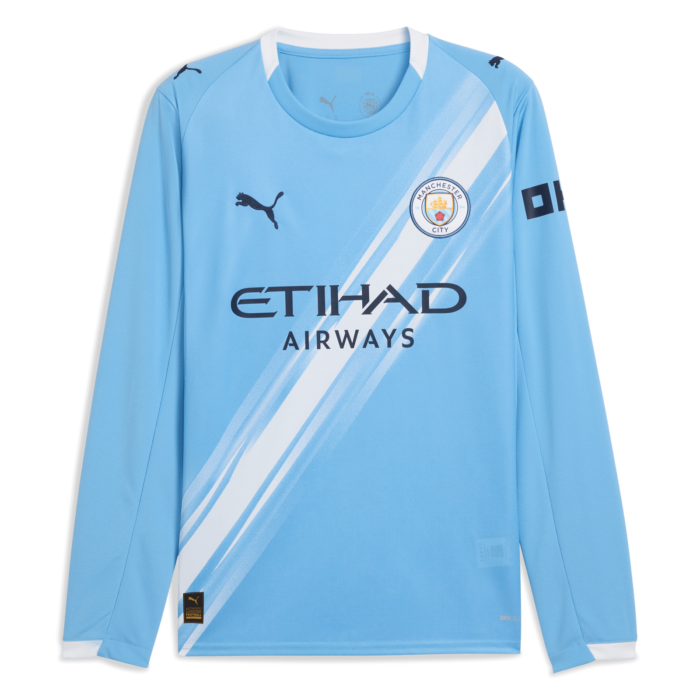 Home Long Sleeve Jersey 25/26 FC Manchester City