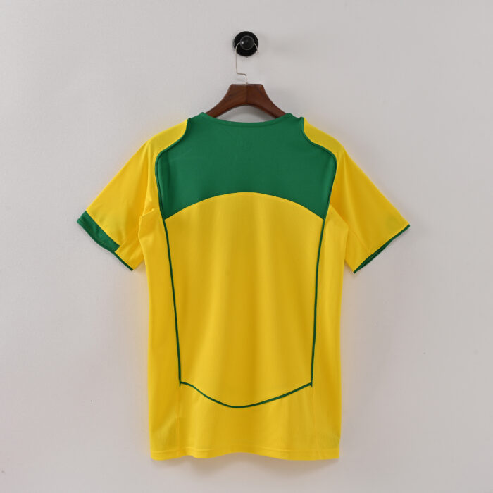 Brazil Retro Jersey – Home  2004 - Image 2