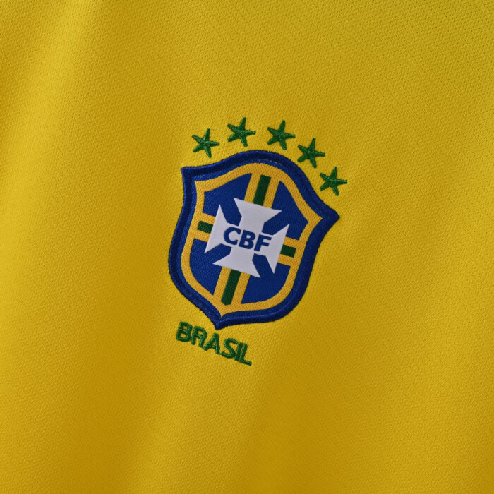 Brazil Retro Jersey – Home  2004 - Image 5