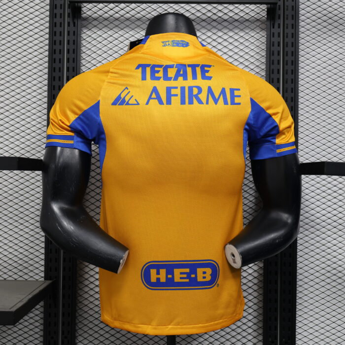 Home Jersey 25/26 FC Tigres UANL - Player's Edition - Image 4