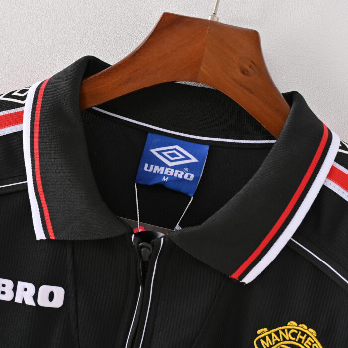 Manchester United Retro Long sleeves Jersey – Third Season 98/99 - Image 7