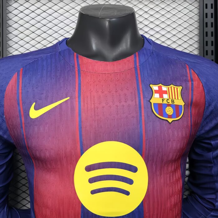 Home  Long Sleeve Jersey 25/26  FC Barcelona - Player's Edition - Image 3