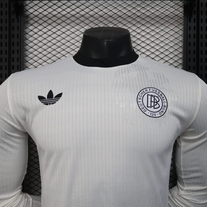 Home Long Sleeve Jersey Germany 125th Anniversary- Player's Edition - Image 3