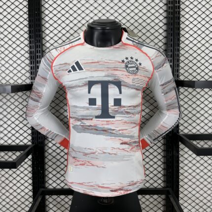 Away Long Sleeve Jersey 25/26 FC Bayern Munich- Player's Edition