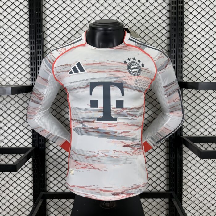 Away Long Sleeve Jersey 25/26 FC Bayern Munich- Player's Edition
