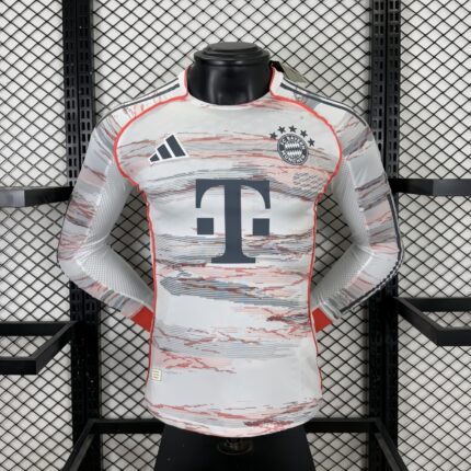 Away Long Sleeve Jersey 25/26 FC Bayern Munich- Player's Edition