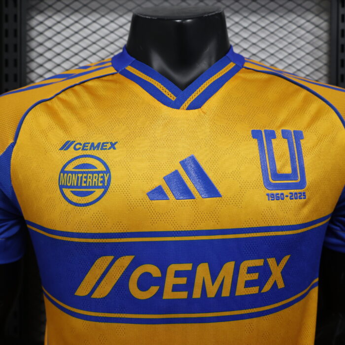 Home Jersey 25/26 FC Tigres UANL - Player's Edition - Image 2