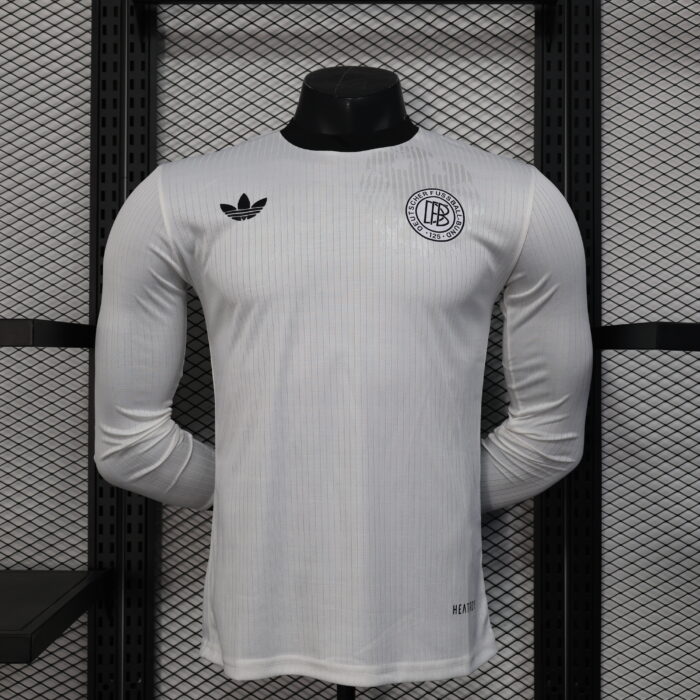 Home Long Sleeve Jersey Germany 125th Anniversary- Player's Edition