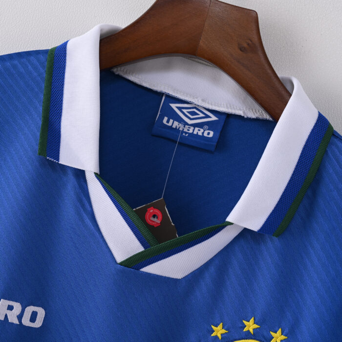 Brazil Retro Jersey – Away 95/97 - Image 3