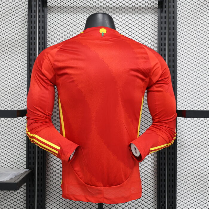 Home Long Sleeve Jersey 2024 Spain- Player's Edition - Image 2
