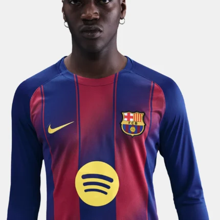 Home Long Sleeve Jersey 25/26 FC Barcelona