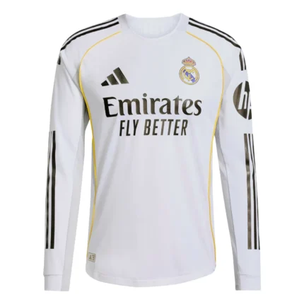 Home  Long Sleeve Jersey 25/26 FC Real Madrid- Player's Edition