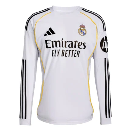 Home  Long Sleeve Jersey 25/26 FC Real Madrid