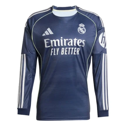 Away Long Sleeve Jersey 25/26 FC Real Madrid