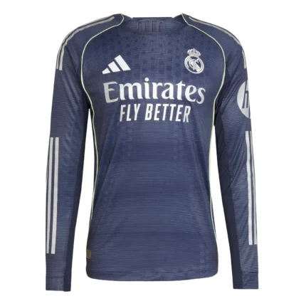 Away Long Sleeve Jersey 25/26 FC Real Madrid- Player's Edition