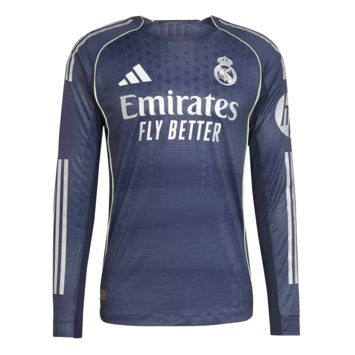 Away Long Sleeve Jersey 25/26 FC Real Madrid- Player's Edition