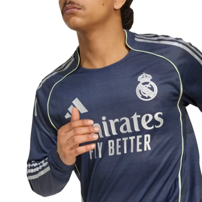 Away Long Sleeve Jersey 25/26 FC Real Madrid- Player's Edition - Image 7