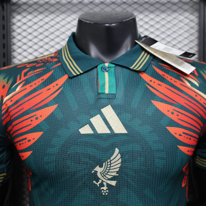 Mexico 2024 Golden Cup Jersey green - Player's Edition - Image 6