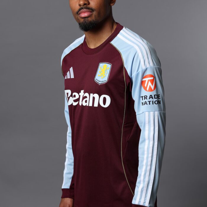 Home Long Sleeve Jersey 25/26 FC Aston Villa - Image 3